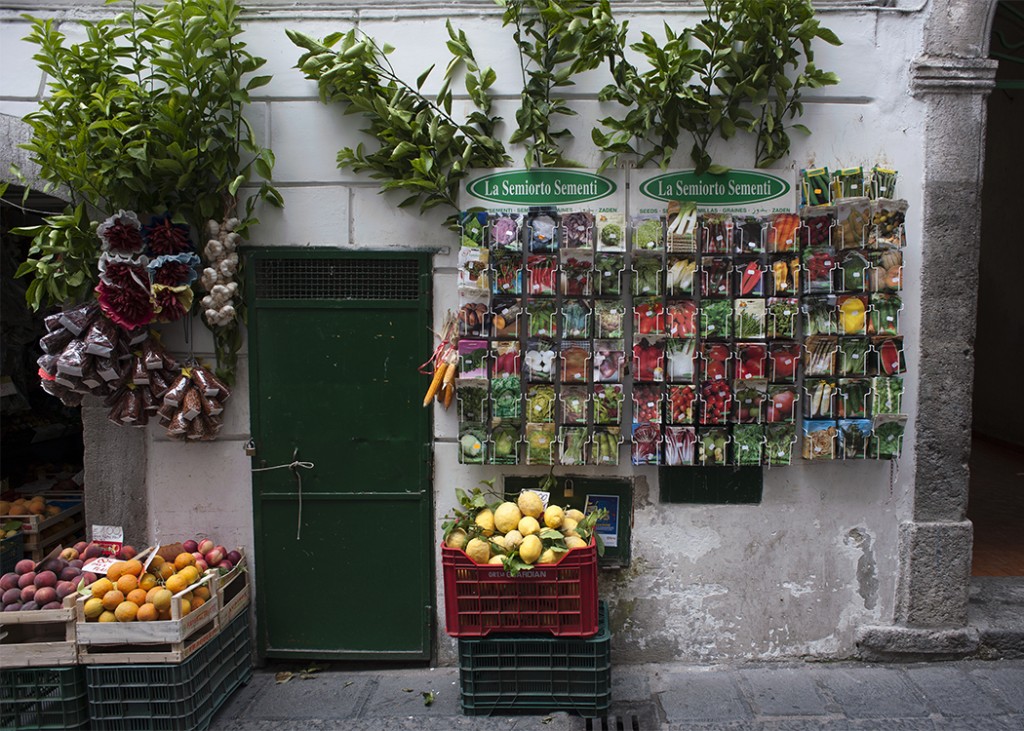 Fruit stall in Amalfi