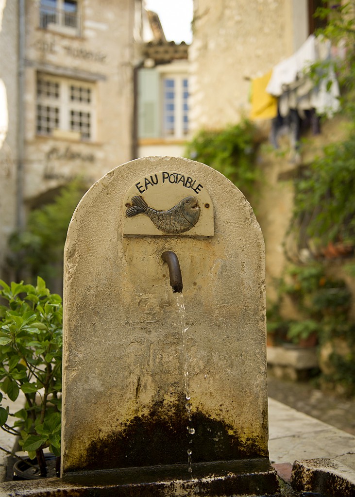 French courtyard