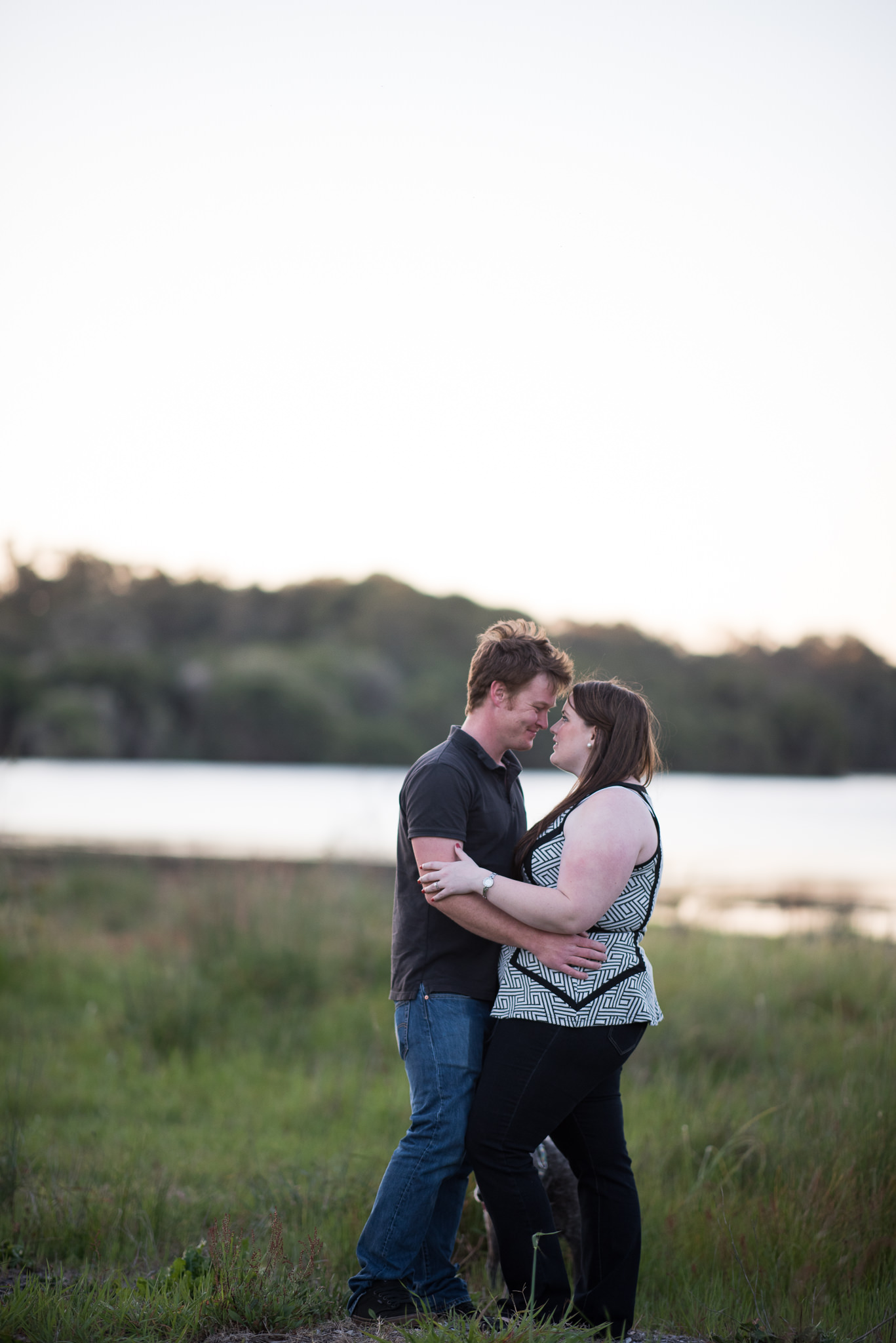 engagement shoot at Yellagonga Park