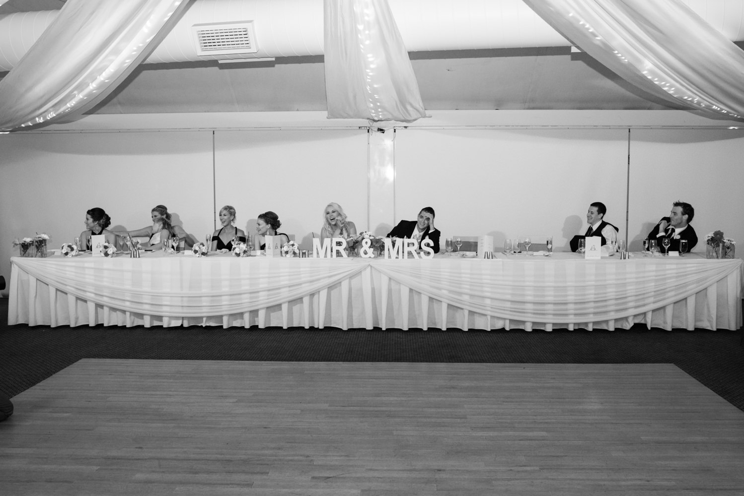 Bridal table at Joondalup resort