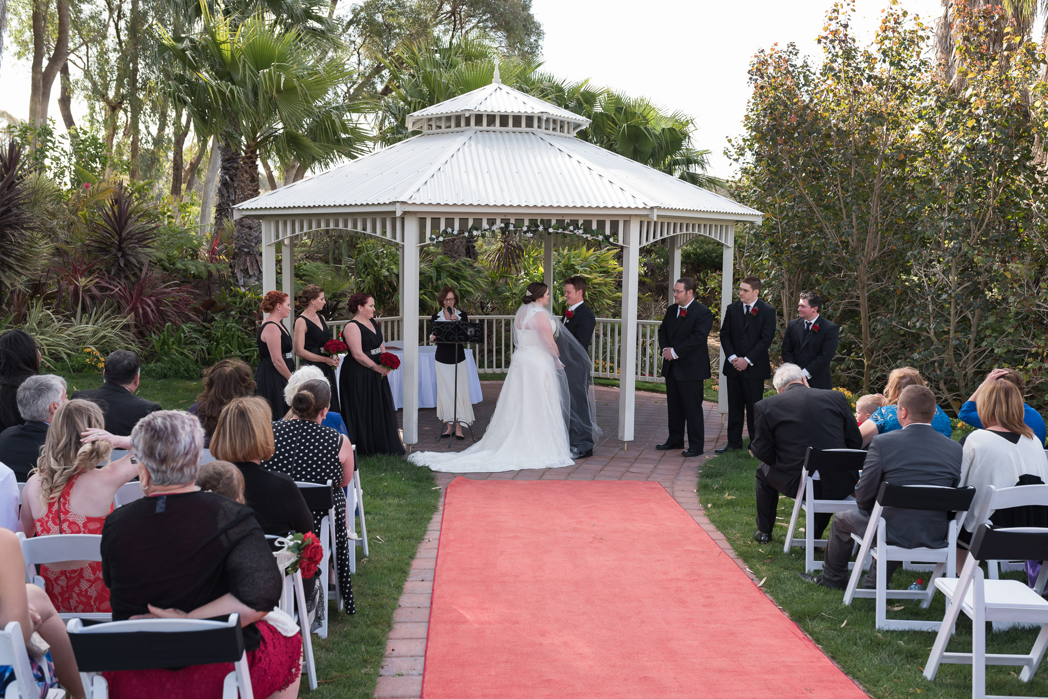 red carpet leads to the rotunda at joondalup resort