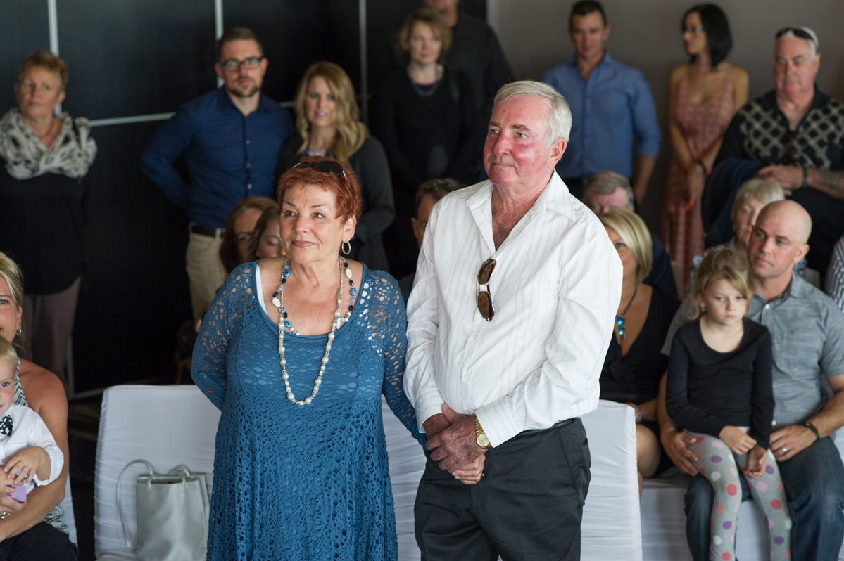 Groom's Parents at the Breakwater wedding